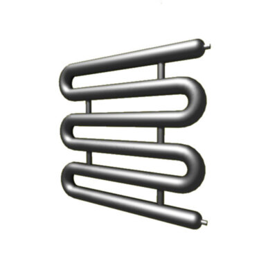 Регистр отопления РЗЭ-6x159x4,0-5000 змеевиковый шестирядный с эллиптическими заглушками