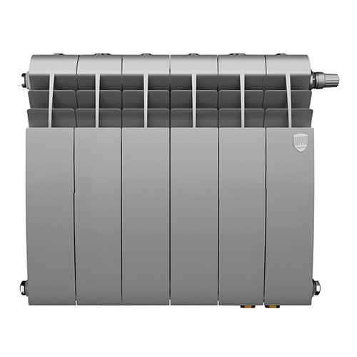 Радиатор биметаллический Royal Thermo BiLiner 350 V (6 секций) Silver Satin 2