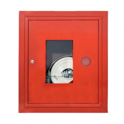 Шкаф пожарный ФАЭКС ШПК 310 ВОК универсальный стандарт встроенный открытый красный с замком