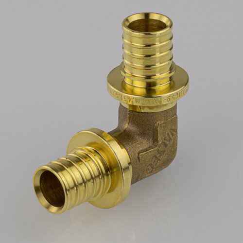 Угольник 90 градусов VALTEC VTm.451.G DN 25 PN 16 латунный