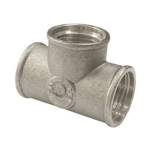 Тройник VALFEX VF.130 ВР 3/4"x3/4"x3/4" Ду 20 Ру 40 никелированный латунный