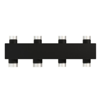 Коллектор распределительный Warme WKS80.21B 3-х контурный НР 1 1/4"x1" Ду 32 Ру 6 без теплоизоляции