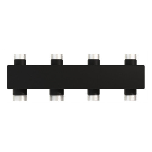 Коллектор распределительный Warme WKS80.21B 3-х контурный НР 1 1/4"x1" Ду 32 Ру 6 без теплоизоляции