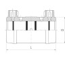 Муфта э/с 140 мм SDR 11 ПЭ100 электросварная 2