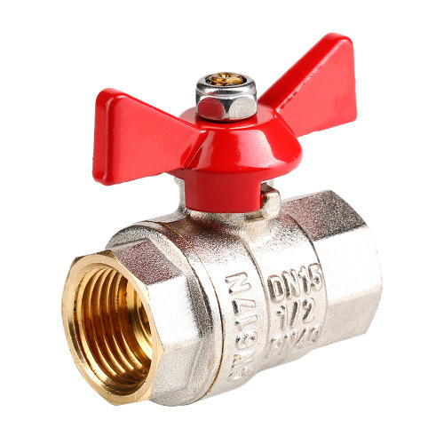 Кран шаровой VALTEC BASE 1/2" Ду15 Ру16 с внутренней резьбой VT.217.N.04 4