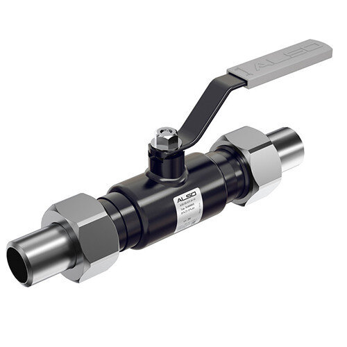 Кран шаровой ALSO КШ.Ш.П.010.40-01 Ду 10 Ру 40 полнопроходный штуцерный