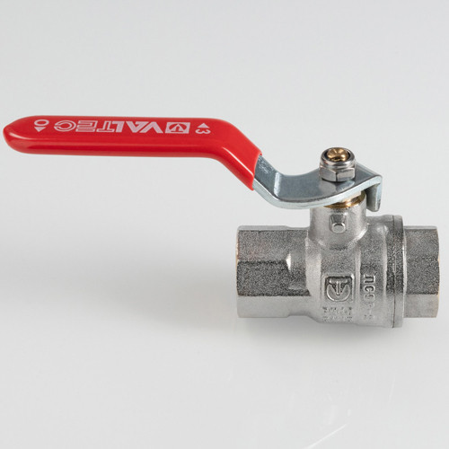 Кран шаровый VALTEC VT.414 ГОСТ Р 59553-2021 ВР 1" DN 25 PN 40 никелированный латунный 5
