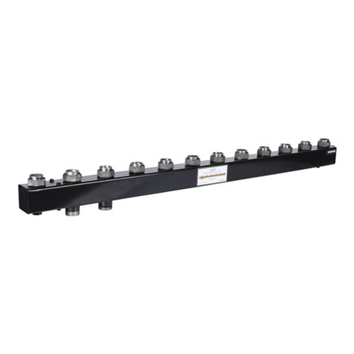 Коллектор распределительный Askon Стандарт КК-40F/125/40/6 6-ти контурный ВР-НР 1 1/2" Ду 40 Ру 6 без теплоизоляции