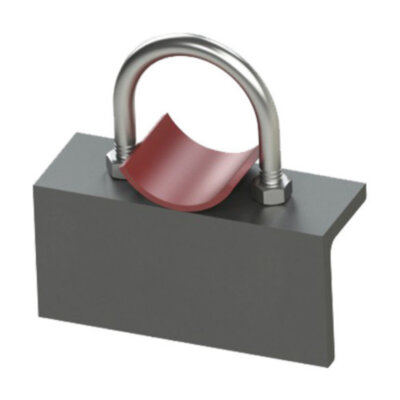 Опора Л8-197.000-20 скользящая с направляющим хомутом