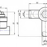 Клапан радиаторный Valtec VT.035 DN 20 PN 16 стальной под приварку правый 2