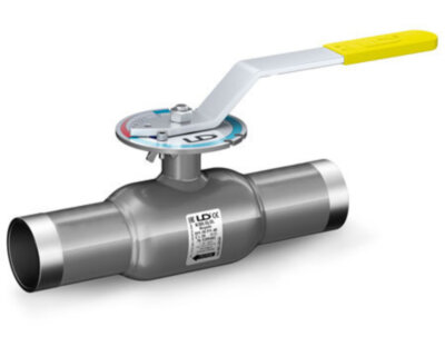 Кран шаровой цельносварной регулирующий LD КШ.Ц.П.Regula 032.040 Ду 32 Ру 40 под приварку