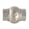Клапан обратный VALTEC VT.151.N.04 1/2" DN 15 PN 40 пружинный резьбовой с латунным золотником, латунный с никелевым покрытием 5