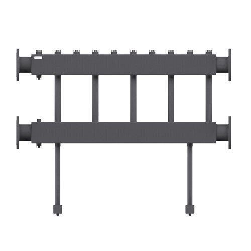 Коллектор распределительный GIDRUSS MK-1000-5x32 5-ти контурный НР 1 1/4" Ду 100 Ру 6 модульный