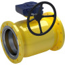 Кран шаровой NAVAL 280500 DN 500 PN 25 стальной стандартнопроходный фланцевый для газа с редуктором 1