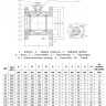 Кран шаровой Benarmo 4110RA DN 80 PN 16 чугунный неполнопроходный фланцевый под электропривод с рукояткой 2