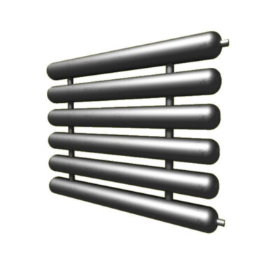 Регистр отопления РСЭ-6x159x4,0-7000 секционный шестирядный с эллиптическими заглушками