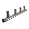 Коллектор распределительный GIDRUSS DMSS-32-25x4 4-х контурный НР 1 1/4"x1" Ду 32 Ру 10 магистральный 1