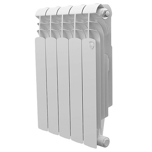 Радиатор биметаллический Royal Thermo Vittoria Super 500 2.0 (5 секций) Bianco Traffico