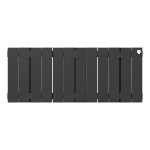 Радиатор биметаллический Royal Thermo PianoForte 300 (12 секций) Noir Sable