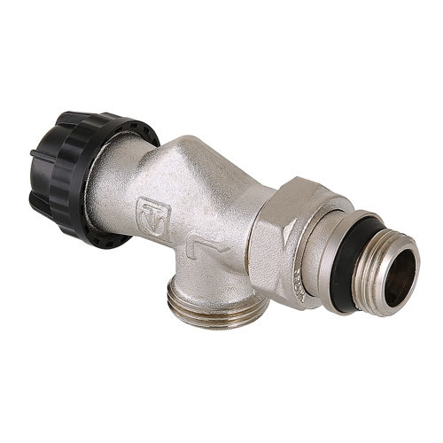 Клапан радиаторный Valtec VT.180.NER 1/2" x 3/4" (евроконус) DN 15 PN 10 осевой с преднастройкой и самоуплотняющимся полусгоном 1