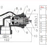 Клапан радиаторный Valtec VT.180.NER 1/2" x 3/4" (евроконус) DN 15 PN 10 осевой с преднастройкой и самоуплотняющимся полусгоном 2