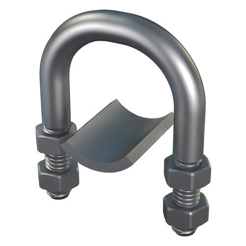 Опора Дн 426 ТПР.10.14(1).00.000-16 хомутовая бескорпусная подвижная стальная