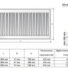 Радиатор панельный Royal Thermo HYGIENE H10-300-1900 RAL9016 2