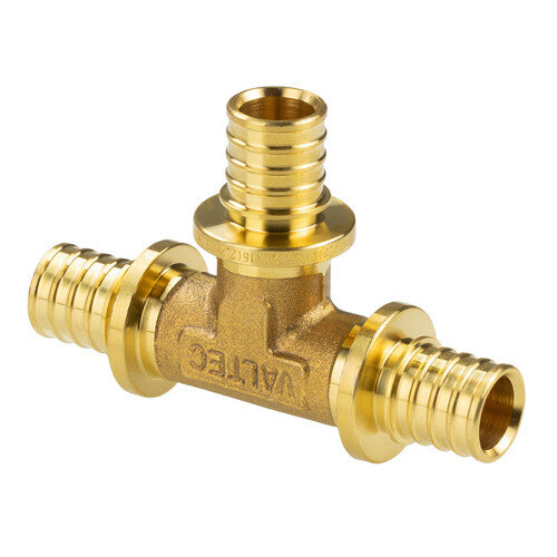 Тройник переходной VALTEC VTm.431.G DN 25x20x25 PN 16 латунный