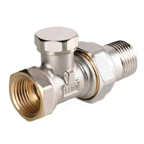 Клапан радиаторный Valtec VT.020 3/4" DN 20 PN 10 настроечный прямой