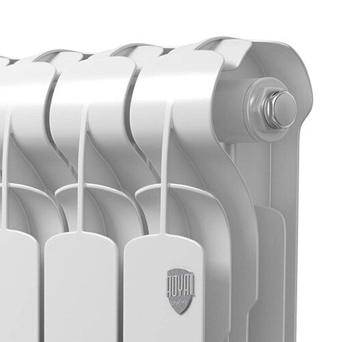 Алюминиевый радиатор Royal Thermo Indigo 500 2.0 - 06 секц. RAL9016