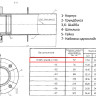 Сальник нажимной С-1 Ду 57 L=400 мм 5.905-26.08.1-7.00 2
