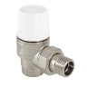 Клапан радиаторный Valtec VT.033 1/2" DN 15 PN 10 повышенной пропускной способности, угловой 1