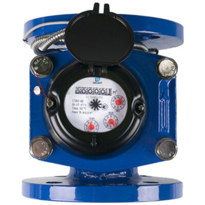 Счетчик промышленный Декаст СТВХ-40 ДГ1 (100 л/имп) холодной воды