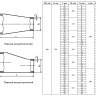 Переход стальной нержавеющий эксцентрический Э-325х12-114х6-12Х18Н10Т ГОСТ 17378-2001 2