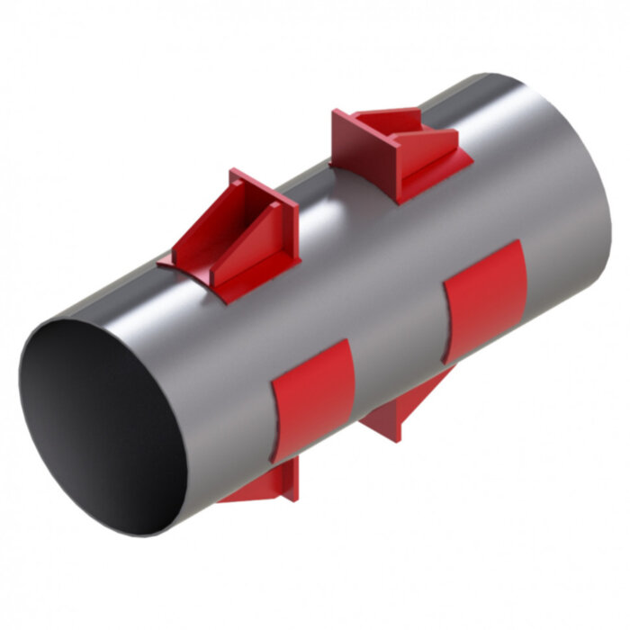 Опора Дн 1020 ТС-663.00.00-10 серии 5.903-13 выпуск 7-95 неподвижная двухупорная