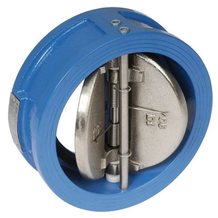 Клапан Tecofi CB3448N DN 40 обратный двухстворчатый межфланцевый PN 16 1