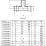 Тройник переходной VALTEC VTi.933.I НР 1" DN 35x25x35 PN 16 нержавеющая сталь 2