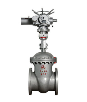 Задвижка 30лс999нж Ду500 Ру 25 стальная с электроприводом