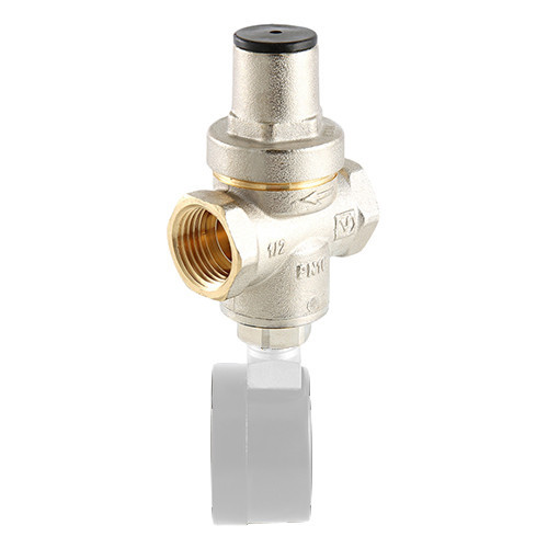 Редуктор давления VALTEC VT.088.N.0555SM 3/4'' DN 20 PN 16 поршневой, регулируемый, прямого действия, без манометра-индикатора, латунный с никелевым покрытием 4