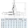 Вентиль Hawle 2670 с ПЭ патрубками для сварки POM PN 16 DN 1"/32 2