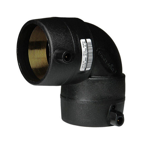 Отвод ПЭ100 э/с 160мм 90 градусов SDR 11 SMART-JOINT электросварной