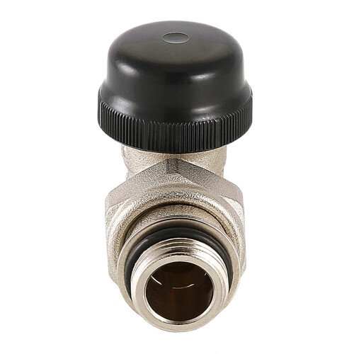 Клапан терморегулятора радиаторный Valtec VT.037 1/2" DN 15 PN 10 угловой с преднастройкой