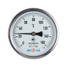 Термометр биметаллический ЭКОМЕРА БТ-1 Ду 100, Т 0-160C, L=40 1
