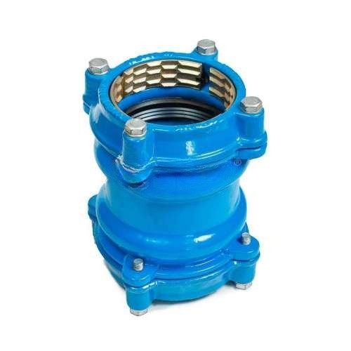 Муфта фиксирующая для пластиковых труб UR-CAST UR-52 DE 180 мм PN 16 чугунная 1