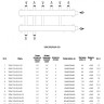 Коллектор распределительный Askon Дублер+ КК-32М/125/40/4+2D 6-ти контурный ВР-НР 1 1/4"x1 1/2" Ду 32 Ру 6 без теплоизоляции 2