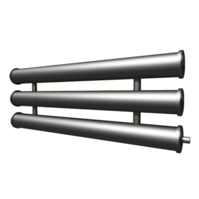 Регистр отопления РСП-3x108x3,0-5000 секционный трёхрядный с плоскими заглушками