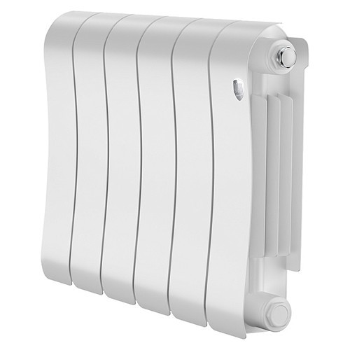 Радиатор биметаллический Royal Thermo Infinity 300 (6 cекций) Bianco Traffico 1