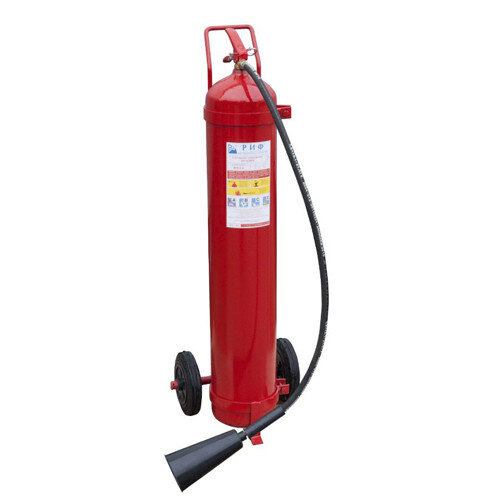 Огнетушитель углекислотный РИФ ОУ-10-ВСЕ разобранный, ЗПУ-латунь