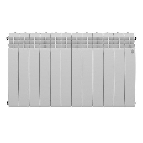 Радиатор биметаллический Royal Thermo BiLiner 500 (12 секций) Bianco Traffico