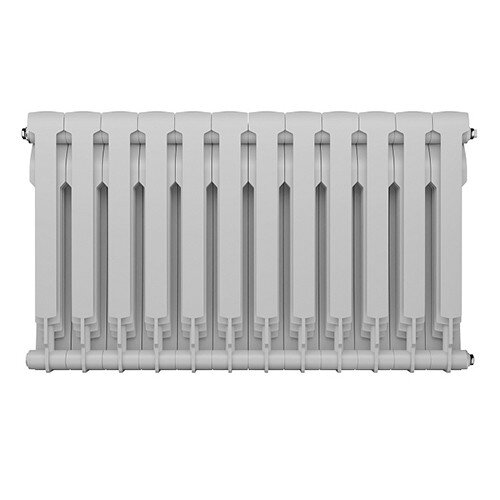 Радиатор биметаллический Royal Thermo BiLiner 500 (12 секций) Bianco Traffico